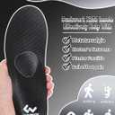 Metatarsalgia Insoles for Ball of Foot Pain,Morton's Neuroma,Arch Supports Insoles,Orthotic Insoles,Men Women Shoe Insert for Metatarsal,Foot Pain Relief