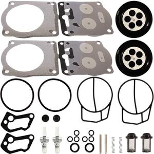 2Pcs Carburetor Rebuild Repair Kit Compatible with Mikuni SBN Yamaha SEA-DOO 951cc GSX LIMITED GTX LRV RX VSP-L XP LTD GP800 GP800R GP1200R XL800 XR1800 XL1200 XLT800 XLT1200 2Pcs Carburetor Rebuild Repair Kit Compatible with Mikuni SBN Yamaha SEA-DOO 951cc GSX LIMITED GTX LRV RX VSP-L XP LTD GP800 GP800R GP1200R XL800 XR1800 XL1200 XLT800 XLT1200