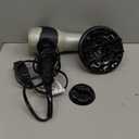 REVLON Turbo Hair Dryer | 1875 Watts of Maximum Shine, Fast Dry (Silver) (4.05x11.15x9.25 Inch (Pack of 1), Grey)