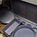 Crate&Barrel Cookware Assortment, 2pcs 9in Round Cake Pan, 9x5in Square Pan, 13.5x9.5in Square Pan, Baking Sheet, Cupcake Pan