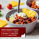 Hoosier Hill Farm Sour Cream Powder, 2LB (Pack of 1), BBD 03/23/2026