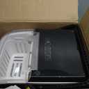  Ice Makers Countertop with Handle, Portable Ice Machine, Black