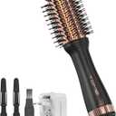 TOME 2.4-Inch Hot Air Brush 1200W, Oval, Dual Voltage, Ceramic Ionic