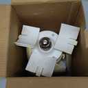 Socket Fan Light- Remote Control- White- Dimmable LED Bulb- Screw in E26 Base