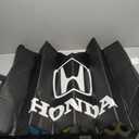 Plasticolor 003939W01 Honda Black Matte Accordion Sunshade White Logo 26.75 inches Tall x 57 inches Wide