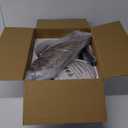 51 Inch Ceiling Fans with Lights, Downrod Ceiling Fan with Light and Remote, 3CCT, LED Dimmable, Reversible DC Motor, Quiet Brown Ceiling Fans for Bedroom, Living Room, Kitchen, Outdoor Patios