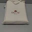 OAITE 100% Washed Cotton Duvet Cover Queen Size Soft Breathable Durable Bedding with Zipper Closure & 8 Corner Ties- 3 Pieces Plain Simple Duvet Cover Set,2 Pillow Shams,1 Duvet Cover(90"x90") (Linen Gray)