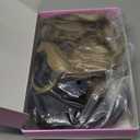 Eawwii Ombre Blonde Wig for Women Long Wavy 4x1 Lace Natural Hairline Glueless for Beginners Middle Part Synthetic for Daily Party Use 26Inch