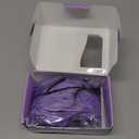 KooKaStyle Invisible Wire Hair Extensions with Transparent Headband Adjustable Size 4 Secure Clips Long Wavy Secret Wire Hairpiece 20 Inch for Women(Lavender)