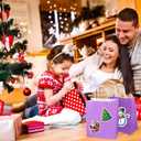 DechoPak Purple Gift Bags, 50Pack 8x4.4x10 Inch Light Purple Paper Gift Bags with Handles, Gift Bag Bulk Medium Party Favor Goodie Bag for Kids Birthday Wedding Valentine's Christmas Retail Business