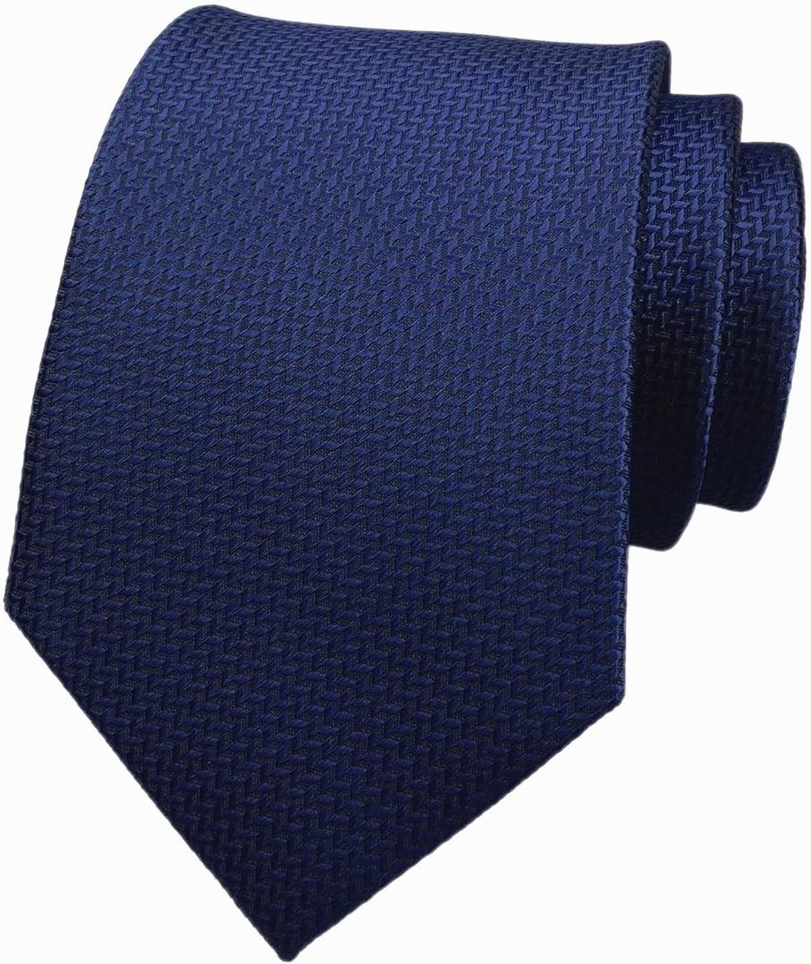 Elfeves Men Modern Tartan Formal Ties Checks Plaid Gingham Pattern Woven Necktie