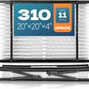 2-Pack 310 Replacement Filter Compatible with AprilAire Whole House Air Purifiers Models 1310, 2310, 3310, or 4300, MERV 11, Size:20x20x4((Actual size:19.4x19.8x4in)