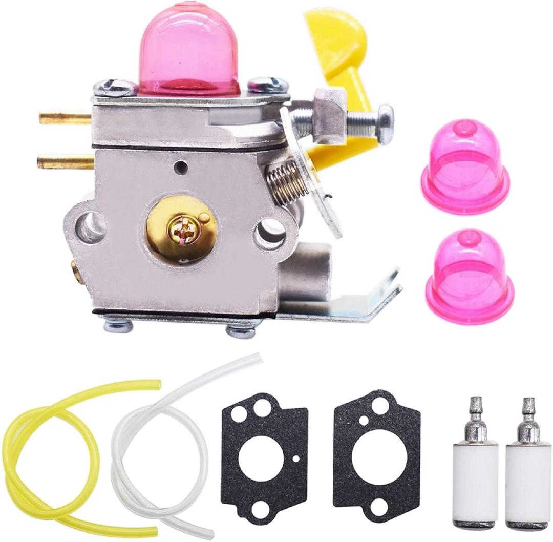 Carburetor Replacement for Poulan Featherlite Weed Eater SST25 FL20 FL20C FL23 FL25 FL26 FL26C FX26 P1500 P2500 P3500 String Trimmer for Zama C1U-W18 530071822