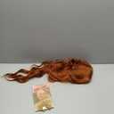 Auburn Wigs with Bangs Long curly wavy Wig for Women Natural Auburn Wig Wear and Go Synthetic Wigs for Daily Party Use 26IN (350)