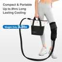 CRYOFORCE CF-2 Lightweight Cold Therapy Machine with Programmable Timer, Ice Therapy Machine for Knee After Surgery, 9QT Knee Cryotherapy Post Surgery, Lightweight ACL Cryotherapy Pain Relief System