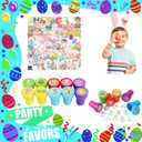 Dilycery 120 Pack Easter Egg Fillers Toys for Kids, Easter Party Favors Small Toys for Egg Stuffers Basket Stuffers, Easter Prizes for Kids Treasure Box Toys for Classroom