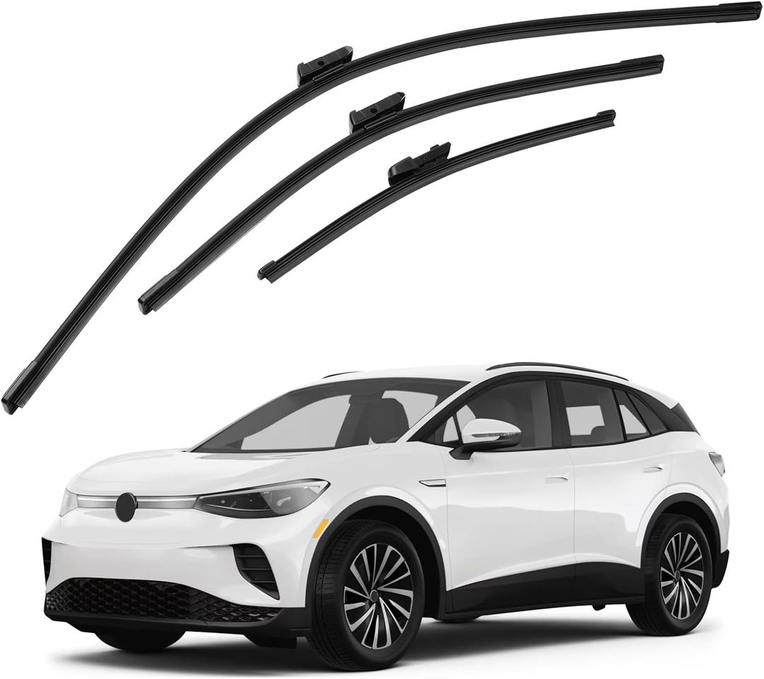 28"+18"+12" Windshield Wiper Blades for Volkswagen VW ID.4 2021-2026