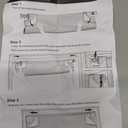 Blackout No Drill Roman Shades, 46" W x 64" H, Beige