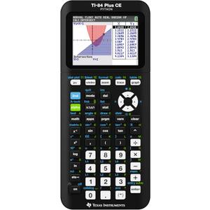 Texas Instruments TI-84 Plus CE Color Graphing Calculator, Black