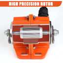 TOAUTO Concrete Vibrator Vibration Motor 100W AC 110V 3600rpm Aluminum Alloy Vibrating Vibrators for Shaker Table (100W)