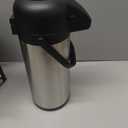 Coffee Carafe for Keeping Hot - 102oz/3L Airpot Coffee Dispenser with Pump - Insulated Stainless Steel Hot Beverage Dispenser for Parties - Thermal Carafe for Hot Drinks Water Tea Chocolate