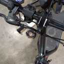 C1 Electric Scooter with Seat for Adults, 450W Motor, 20-Mile Range, 16 MPH, Foldable Commuter E-Scooter with Basket for Grocery, Pets, and Daily Commute Classic Black