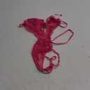 Women Lingerie Bodysuit Lace Teddy Snap Crotch One Piece Underwire Babydoll (Medium, Hot Pink)
