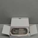 BYASKZIV Ultrasonic Jewelry Cleaner, Upgraded 48KHz Ultrasonic Cleaner Machine with 304 Stainless Steel for Jewelry, Eyeglasses, Rings, Dentures, Watch Strap（Light Pink）