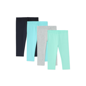 The Children's Place Girls Printed Leggings 4-Pack (Large)