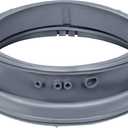 Upgraded 4986ER0004F Washer Door Boot Gasket Compatible with Kenmore LG Front Load Washer Door Seal Parts 4986ER0004J 4986ER0004K LG Washer Door Gasket WM2250CW WM2101HW WM2050CW WM2301HR Rubber Seal