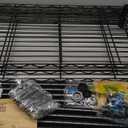 Amazon Basics 3-Shelf, Storage Shelving Unit, Steel Organizer Wire Rack, Black