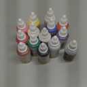 Custom Body Art 14-Bottle 12 Color Secondary Nail Paint Set