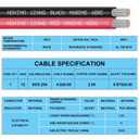 12 Gauge Marine Wire 12 AWG Marine Grade Wire Include 12 Gauge 30FT Red & 30FT Black,12 AWG Tinned Copper Electrical Cable for Boat Speaker Battery Lighting Solar Panel Automotive Camper Trailer