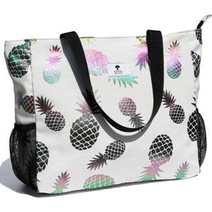 ESVAN Large Lightweight Water Resistant Beach Bag 20 Inch Womens Oversized Tote Bag for Gym, Beach, Travel, Pool, Yoga, Nurse