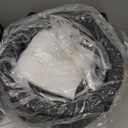 CVNC 432HZ 6-12 Inch Set Of 7 PCS Frosted Chakra Quartz Crystal Singing Bowls for Sound Healing with 2 PCS Travel Carry Case Bag