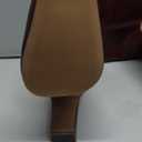 Lovee Cosee Knee High Boots for Women Square Toe Chunky Heeled Boots with Side Zipper Fashion Dress Elastic Tall Boots 7.5