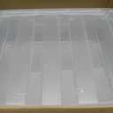 IRIS USA 27 Qt Stackable Plastic Storage Bins with Lids, 2 Pack - BPA-Free, Made in USA - Discreet Organizing Solution, Latches, Durable Nestable Containers, Secure Pull Handle - Clear