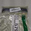 BAGAIL TPU Vacuum Bag for Travel, Reusable Compression Bag with IPX8 Waterproof Zipper, Save Space for Suitcase, Backpack and Carry on (Green, Large, With Pump)