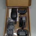 Retevis H-777 Rechargeable Walkie Talkies, Mini 2 Way Radios Long Range, Small Walky Talky, Portable FRS Two Way Radios with LED Flashlight(Black, 2 Pack)