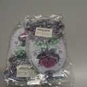 2 x hyzsj DIY Diamond Desktop Ornament Flower Crystal Diamond Art Painting Tabletop Ornaments Single Sided Diamond Ornament for Adult Beginner Home Office Decor Crafts Gift  (ROSE)