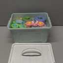 Baby Toys for 6 to 12 Months, Montessori Sensory Bins & Teething Toys, 6 in 1 Stacking Blocks, Rings, Eggs, Spinner, Crab Shape, 27 Pieces, Ages 6-36 Months