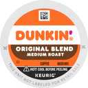 Dunkin' Donuts, Dunkin Donuts Coffee Medium Roast Original Blend K-Cup Pods, Count of 10 , BB: 09/28/2025