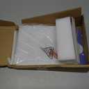 6 Pack Acrylic Sign Stand Holders, 8.5 x 11 Clear Plastic L Shape Table Paper Display Stand, Suit for Displaying Posters, Picture, Flyers, Menu