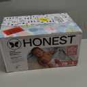 The Honest Company Comfort Dry Disposable Diapers for Sensitive Skin, Hypoallergenic, Fragrance-Free, Above It All + Pattern Play, Club Box Size 1 (8-14 lbs), 78 Count