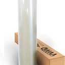 VViViD Space Pearl White Gloss Vinyl Wrap Film for DIY No Mess Easy to Install Air-Release Adhesive (1.5ft x 5ft)