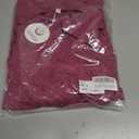 AUXDIO Women Bodycon Long Sleeve Dresses Casual V Neck Ruched Wrap 2026 Spring Fall Party Club Mini Dress (M)