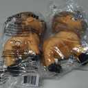 2 x Netflix Ridley Jones 8-Inch Collectible Plush Stuffed Animal, Fred, Bison, Soft Plushie, Kids Toys for Ages 3 Up by Just Play