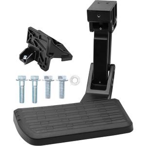 Retractable Bed Step Bumper Step for Toyota Tundra Bed Step 2022 2023 2024 2025 Tundra Truck Bed Step,Folding Rear Bumper Tailgate Step Replace# PTS30-34000