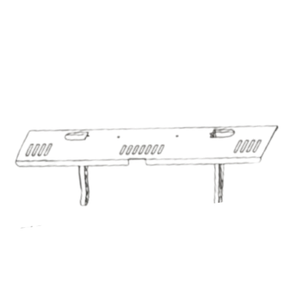 Soundbar Mount, 33.8×4.7 inches