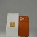 Miracase Magnetic for iPhone 17 Pro Max Case, Compatible with MagSafe, Integrated Silicone Camera Control Cover, 3.0mm Thicken Shockproof Drop Protection Phone Case for 17 ProMax, Orange